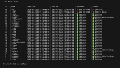 Run Outputs on File System