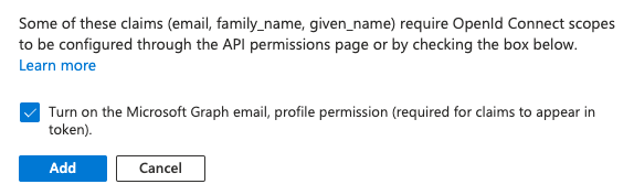 API Permissions